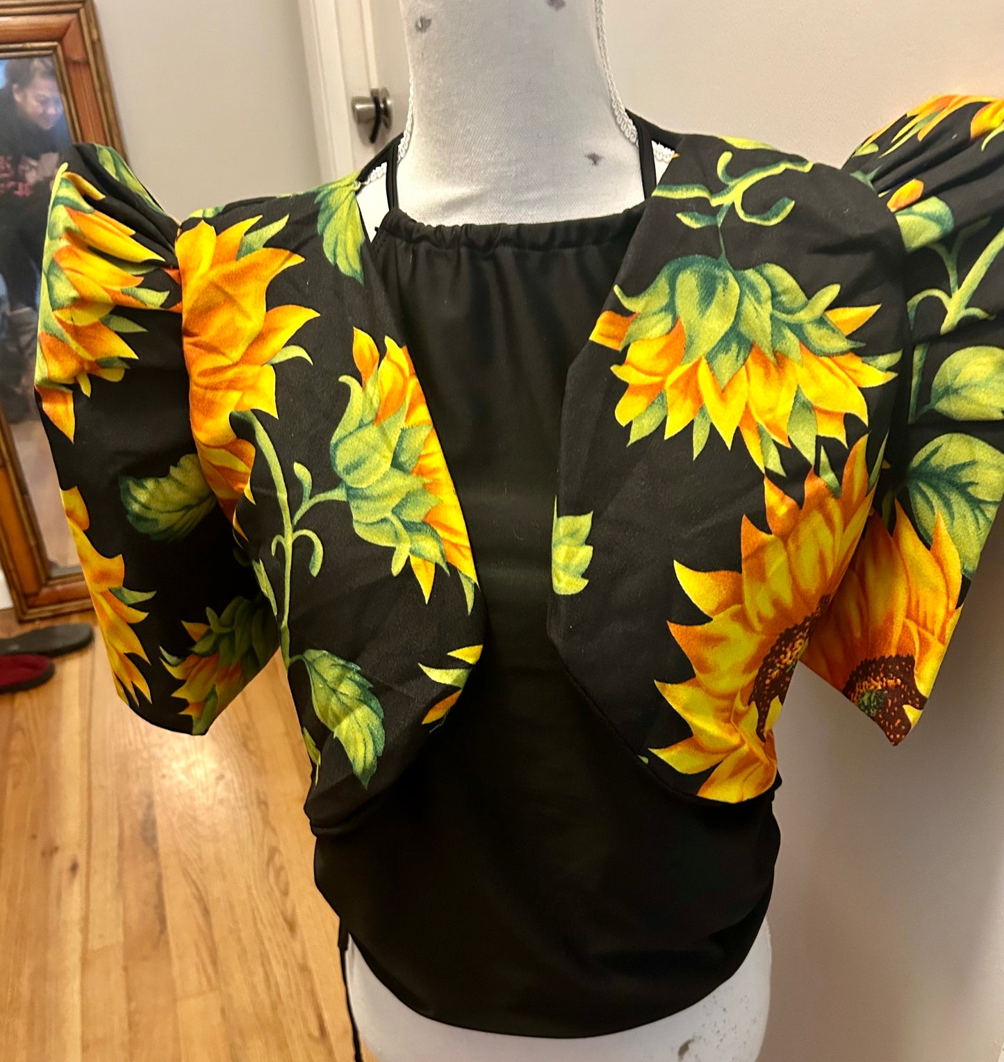 Flower print Filipinana Bolero