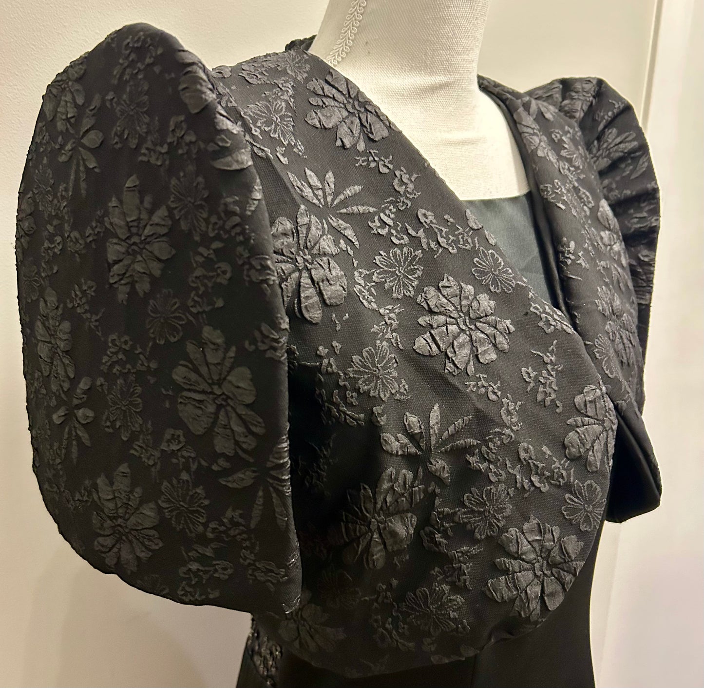 Black Woven Filipinana Bolero (3 styles to choose from)