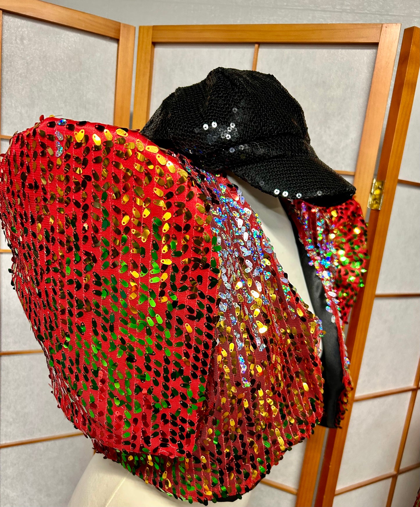 Christmas Sequins Filipinana bolero