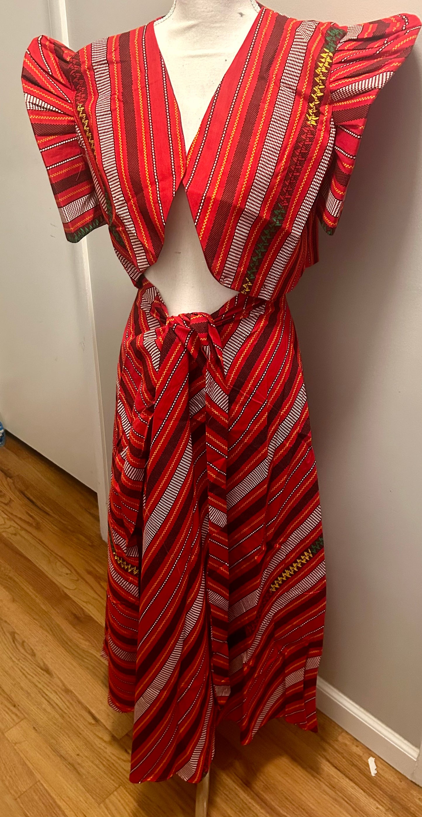 Red Ifugao Inspired Bolero (Plus Size)