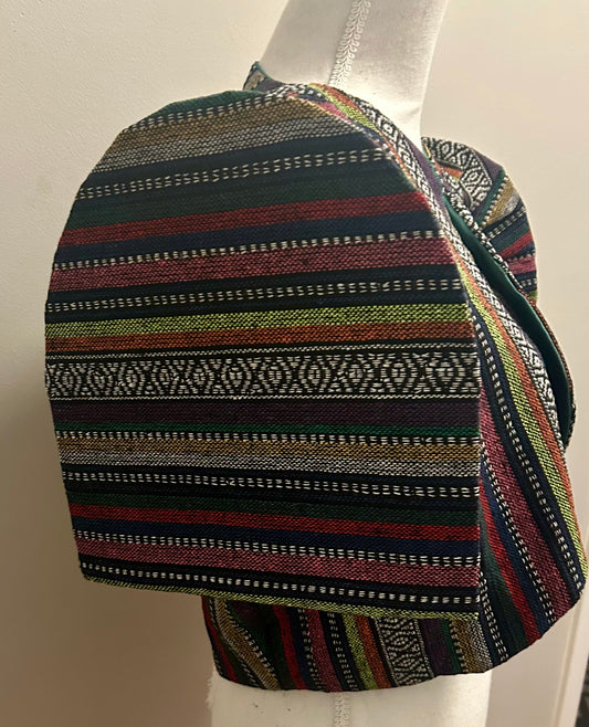 Multicolor Tribal Filipinana Bolero (Plus Size)